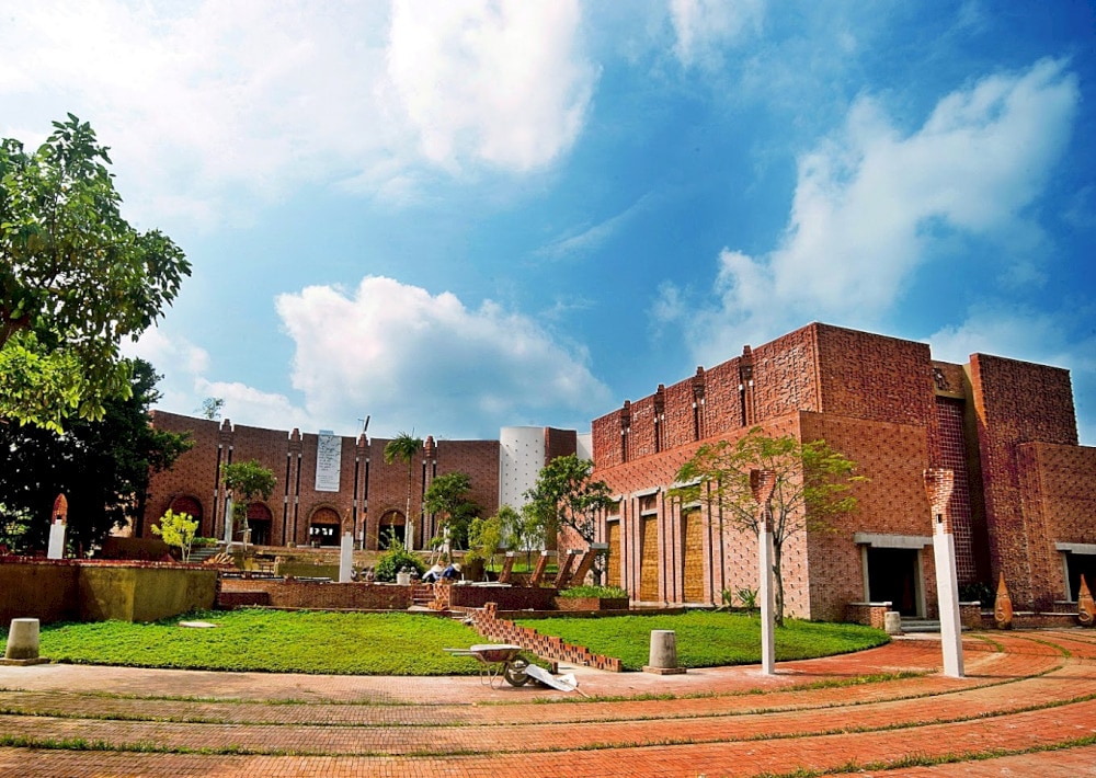 A panoramic view of Thanh Ha Terracotta Park